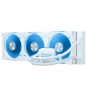 Phanteks Glacier One 420D30 Processor All-in-one liquid cooler 12 cm White 1 pc(s)