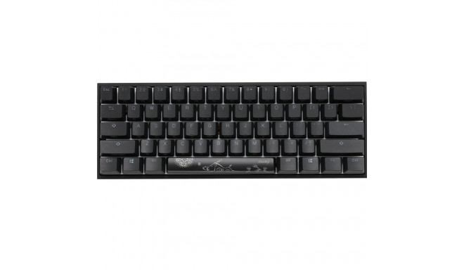 Ducky Mecha Mini mänguklaviatuur USB inglise must