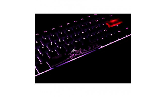 Ducky One 2 Mini RGB mängu USB saksa must klaviatuur