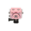 Extralink Camera Kids Camera H18 Pink 1080P 30fps, IP68, 2.0" screen