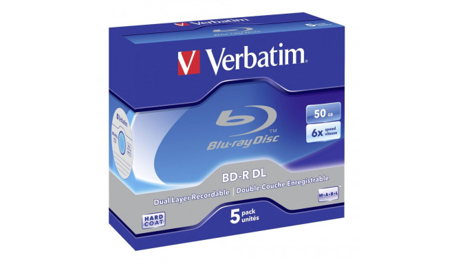 Verbatim BD-R DL 50GB 5pcs