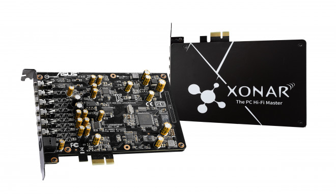 Asus Xonar AE PCI Express, 7.1 channels