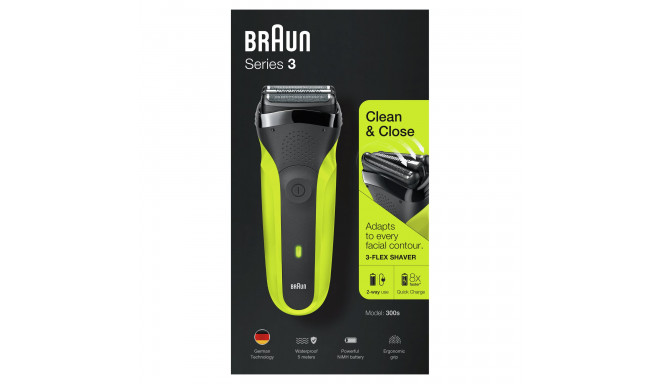 Braun 300s Green