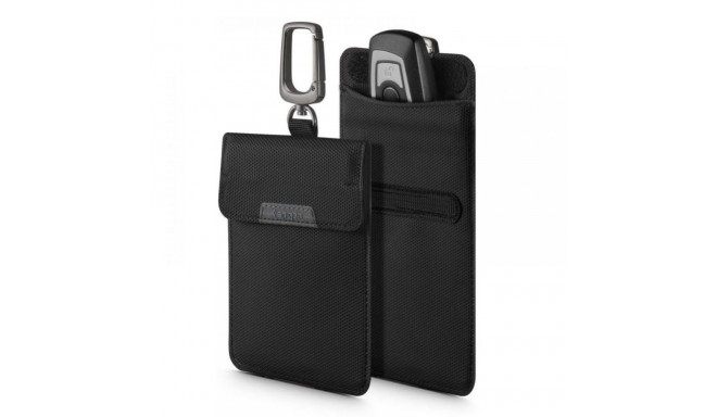 Spigen Anti-theft Spigen Pouch Keyless RFID Signal Blocker - black