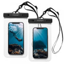 Spigen Spigen Spigen Aqua Shield A601 case waterproof IPX8 - transparent 2 pcs.