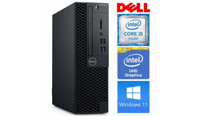 DELL 3060 SFF i5-8500 32GB 1TB SSD M.2 NVME+2TB DVD WIN11Pro