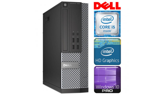 DELL 7020 SFF i5-4570 16GB 480SSD+1TB WIN10PRO/W7P