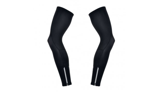 Kāju sildītāji Rock Machine Leg Warmers, melni, XL