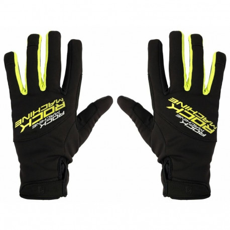 Rattakindad Rock Machine Winter Race LF, must/roheline, S