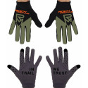Rattakindad Rock Machine Race FF, must/roheline/oranž, XL