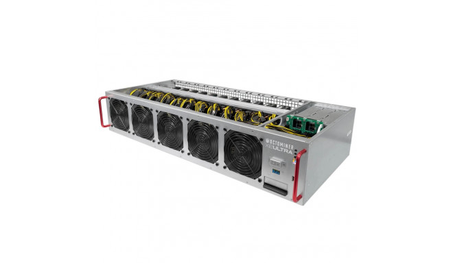 OCTOMINER X12 Ultra Mining Rig G3900 2.8GHz, 8GB, 60GB, 4200W / without video cards (Warranty 2 year
