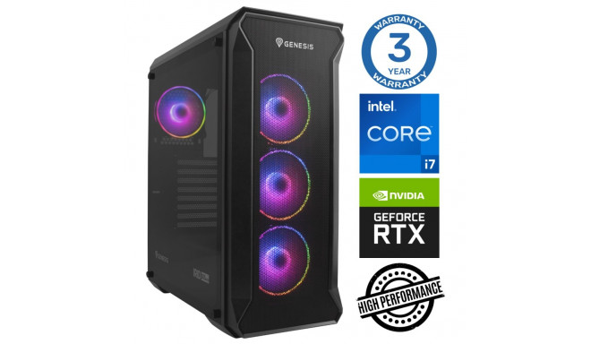 INTOP i7-12700F 16GB 250SSD M.2 NVME RTX3060 12GB no-OS
