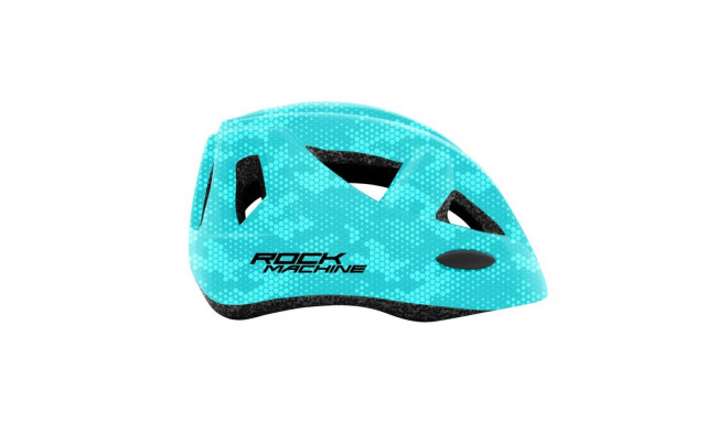 Aizsargķivere Rock Machine Racer Blue XS/S (48-52 cm)