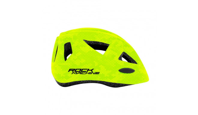 Aizsargķivere Rock Machine Racer Green S/M (52-56 cm)