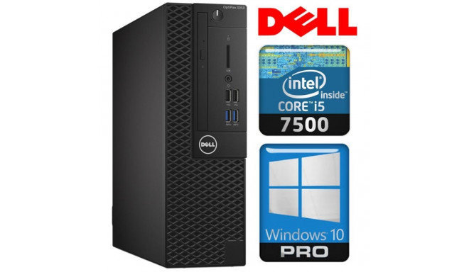 DELL 3050 SFF i5-7500 16GB 128SSD M.2 NVME WIN10Pro