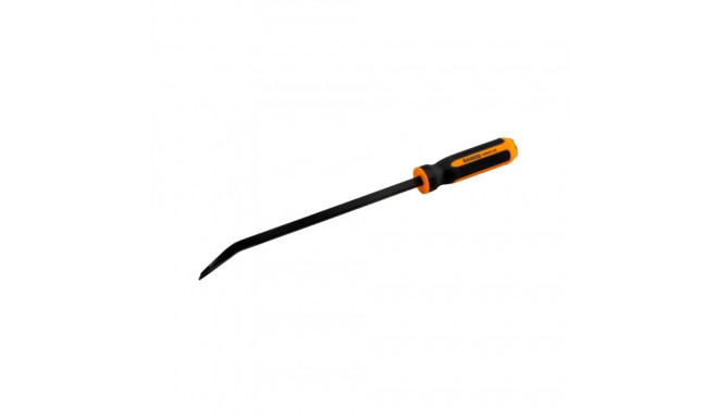 Flat Head Pry Bar with Through Blade for Hammering 450 mm