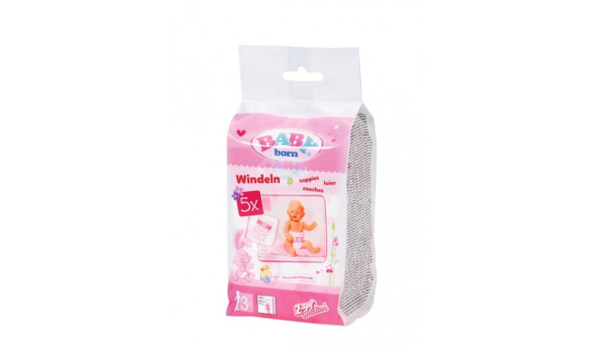 BABY BORN Nappies Shrinked, 5 pcs