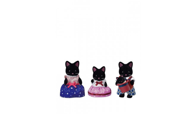 SYLVANIAN FAMILIES Mängufiguurid kasside perekond Midnight