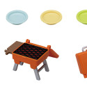 SYLVANIAN FAMILIES BBQ Piknika komplekts - Ziloņu meitenīte