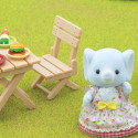 SYLVANIAN FAMILIES BBQ Piknika komplekts - Ziloņu meitenīte