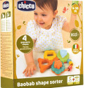 CHICCO educational toy Baobab shape sorter ECO