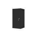 RACK CABINET 10" WALL-MOUNT 12U/280X310 FOR SELF-ASSEMBLY WITH METAL DOOR BLACK LANBERG (FLAT PACK)