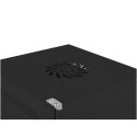 RACK CABINET 10" WALL-MOUNT 12U/280X310 FOR SELF-ASSEMBLY WITH METAL DOOR BLACK LANBERG (FLAT PACK)