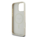 Guess Grained Ring MagSafe case for iPhone 16 Pro - beige