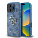 Guess 4G Big Logo iPhone 16 Pro Case - Blue