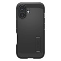 Etui Spigen Tough Armor MagSafe z podstawką na iPhone 16 Plus - czarne