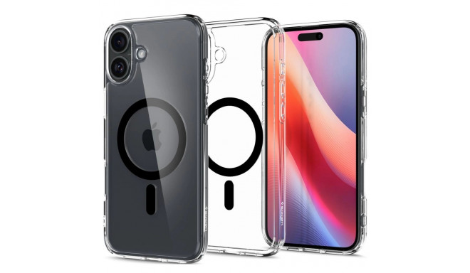 Spigen Ultra Hybrid Mag Case with MagSafe for iPhone 16 Plus - Black