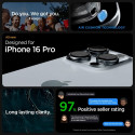 Etui Spigen Ultra Hybrid na iPhone 16 Pro - tytanowe