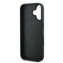 Guess Peony Script MagSafe iPhone 16 Plus Case - Black