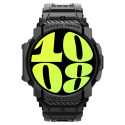 Etui z paskiem Spigen Rugged Armor Pro na Samsung Galaxy Watch 7 (40 mm) - czarne