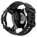 Etui z paskiem Spigen Rugged Armor Pro na Samsung Galaxy Watch 7 (40 mm) - czarne
