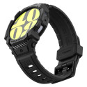Etui z paskiem Spigen Rugged Armor Pro na Samsung Galaxy Watch 7 (40 mm) - czarne