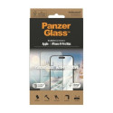 PanzerGlass Ultra-Wide Fit antibacterial tempered glass with glare filter and positioner for iPhone 