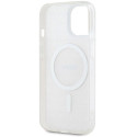 DKNY IML Mono & Stripe MagSafe case for iPhone 15 / 14 / 13 - pink