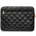 Guess Quilted 4G cover for a 14" laptop - black