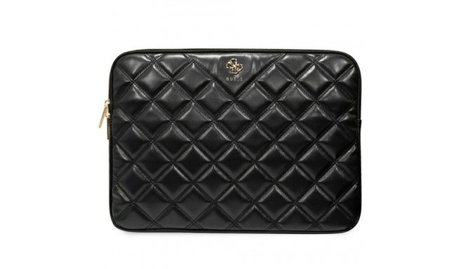 Guess Quilted 4G cover for a 16" laptop - black