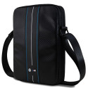 BMW Carbon & Blue Stripe bag for a 10" tablet - black