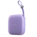 Joyroom powerbank 10000mAh Jelly Series 22.5W with built-in USB C cable purple (JR-L002)