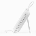 Joyroom powerbank with USB C and Lightning cables and Cutie Series stand 10000mAh 22.5W white (JR-L0