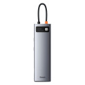 Baseus Metal Gleam 11in1 multifunctional USB Type C HUB - 3x USB 3.2 Gen 1 5Gbps / USB Type C PD 100