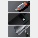 Baseus Metal Gleam 11in1 multifunctional USB Type C HUB - 3x USB 3.2 Gen 1 5Gbps / USB Type C PD 100