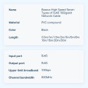 Baseus Speed Seven High Speed Network Cable RJ45 10Gbps 30m Black (WKJS011001)
