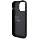 BMW Leather Carbon case for iPhone 15 Pro Max - black