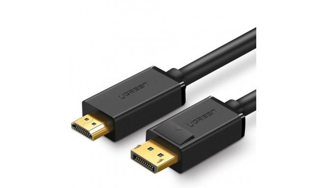 Ugreen unidirectional DisplayPort to HDMI Cable 4K 30Hz 32 AWG 2m Black (DP101 10202)