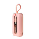 Joyroom mini powerbank 10000mAh Colorful Series 22.5W with 2 built-in USB C and Lightning cables pin