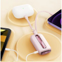 Joyroom mini powerbank 10000mAh Colorful Series 22.5W with 2 built-in USB C and Lightning cables pin